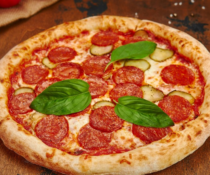 Пицца Пепперони по-деревенски (30 см.)